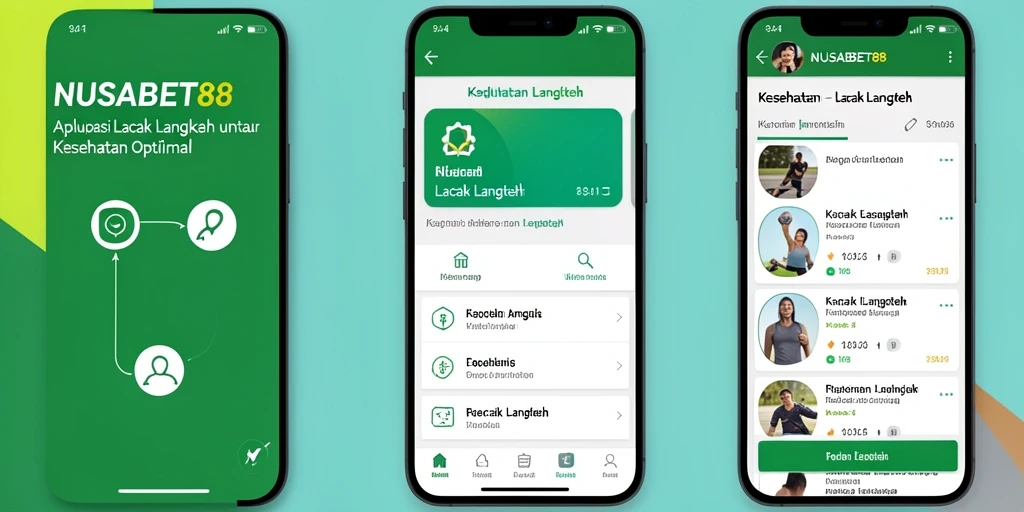 Tampilan antarmuka NUSABET88 menunjukkan fungsi pelacakan langkah yang mudah dipahami.