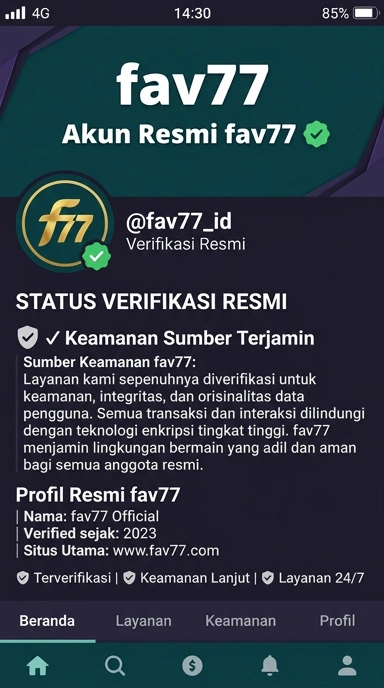 Kanal Resmi fav77 untuk Pengguna Android